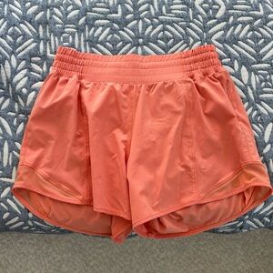lululemon athletica Coral Athletic Shorts